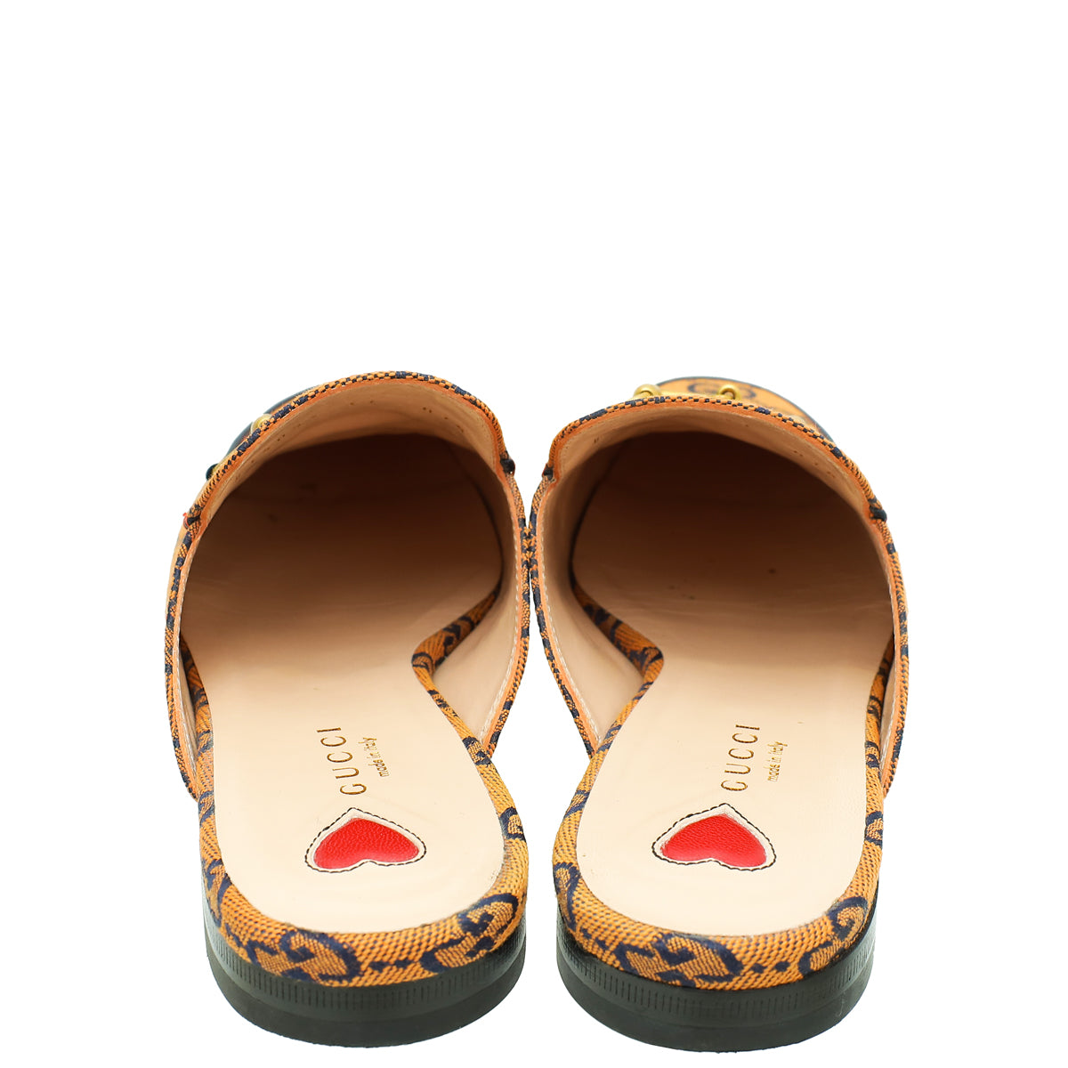Gucci Bicolor GG Princetown Mules 37