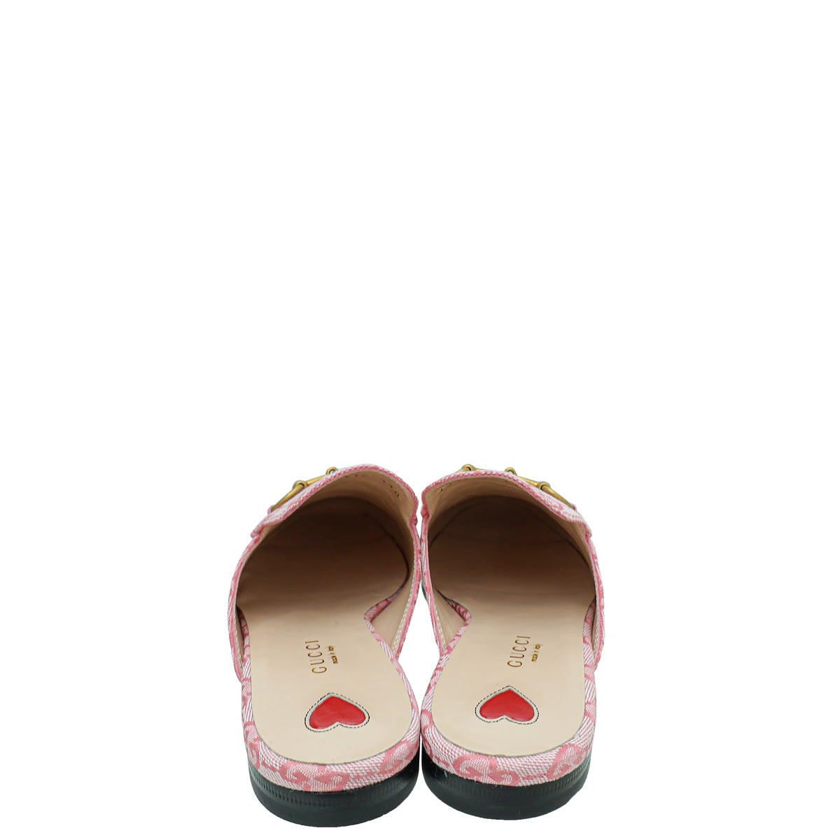 Gucci Pink GG Princetown Mules 36.5