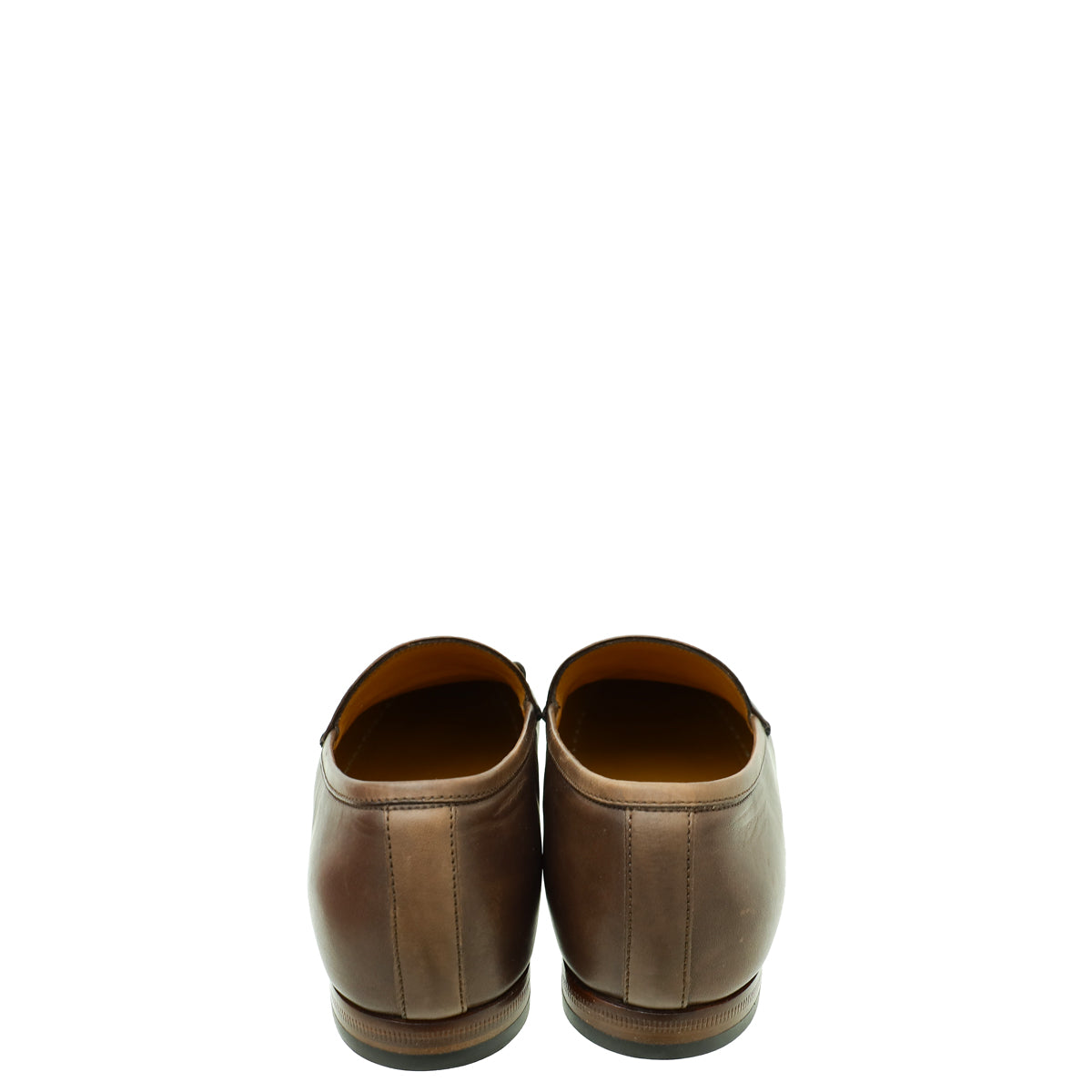 Gucci Brown Horsebit Jord n Loafer 37.5