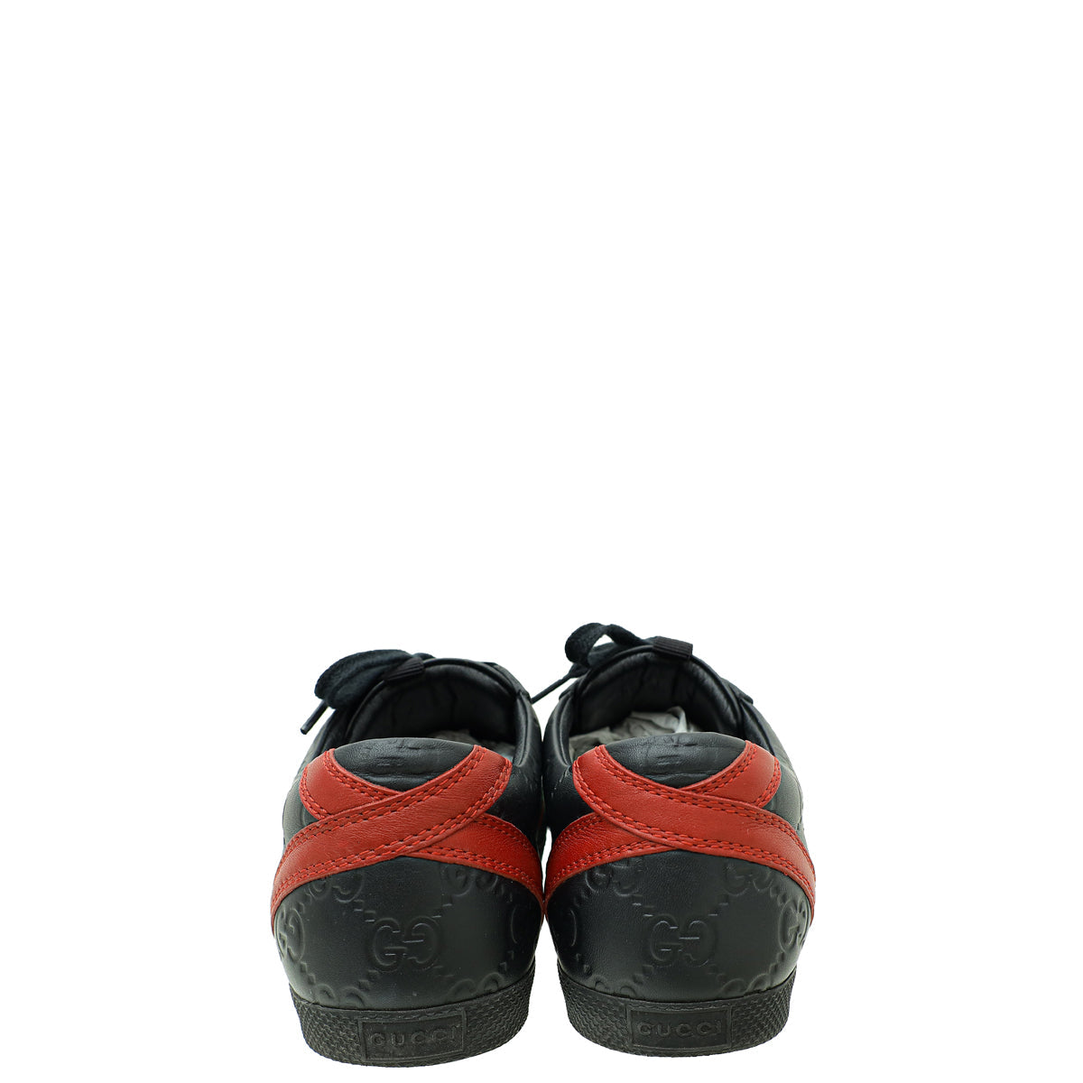 Gucci Bicolor Guccissima Web Low Top Sneakers 37