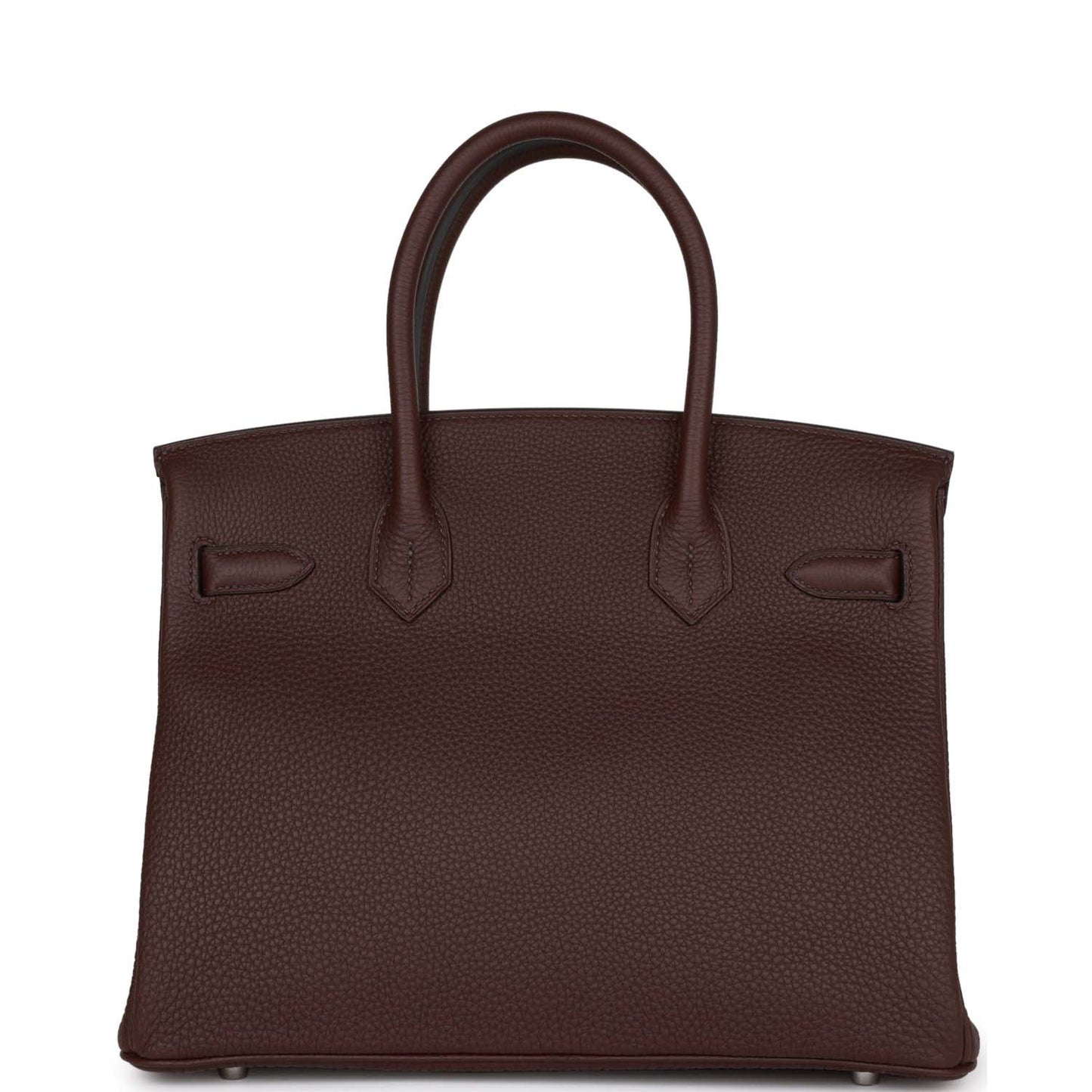 Hermes Birkin Rouge Sellier Togo Palladium Hardware Handbag Travel Bag