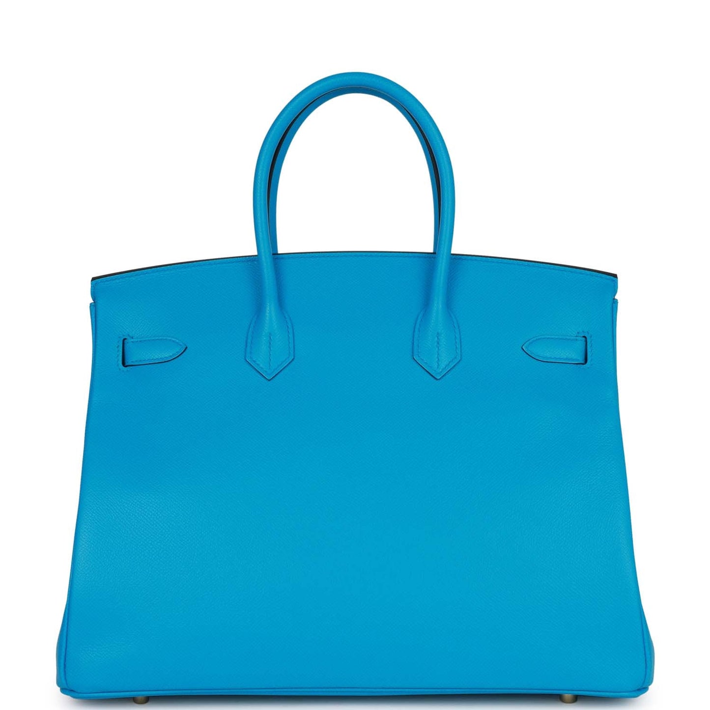 Hermes Birkin Bleu Frida Epsom Hardware Handbag Gold Travel Bag