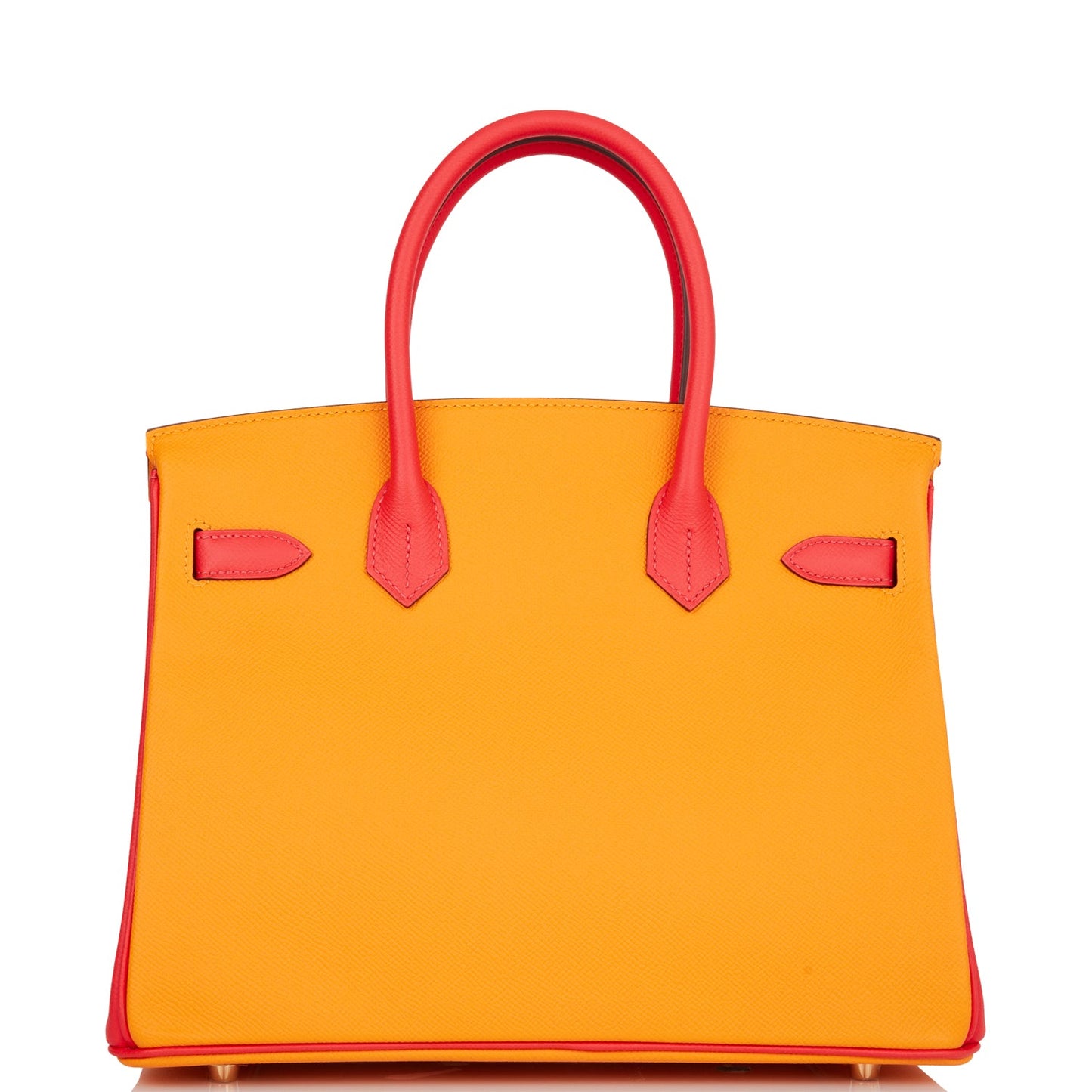 Hermes Special Order Hss Birkin Jaune Or And Rose Gold Travel Bag