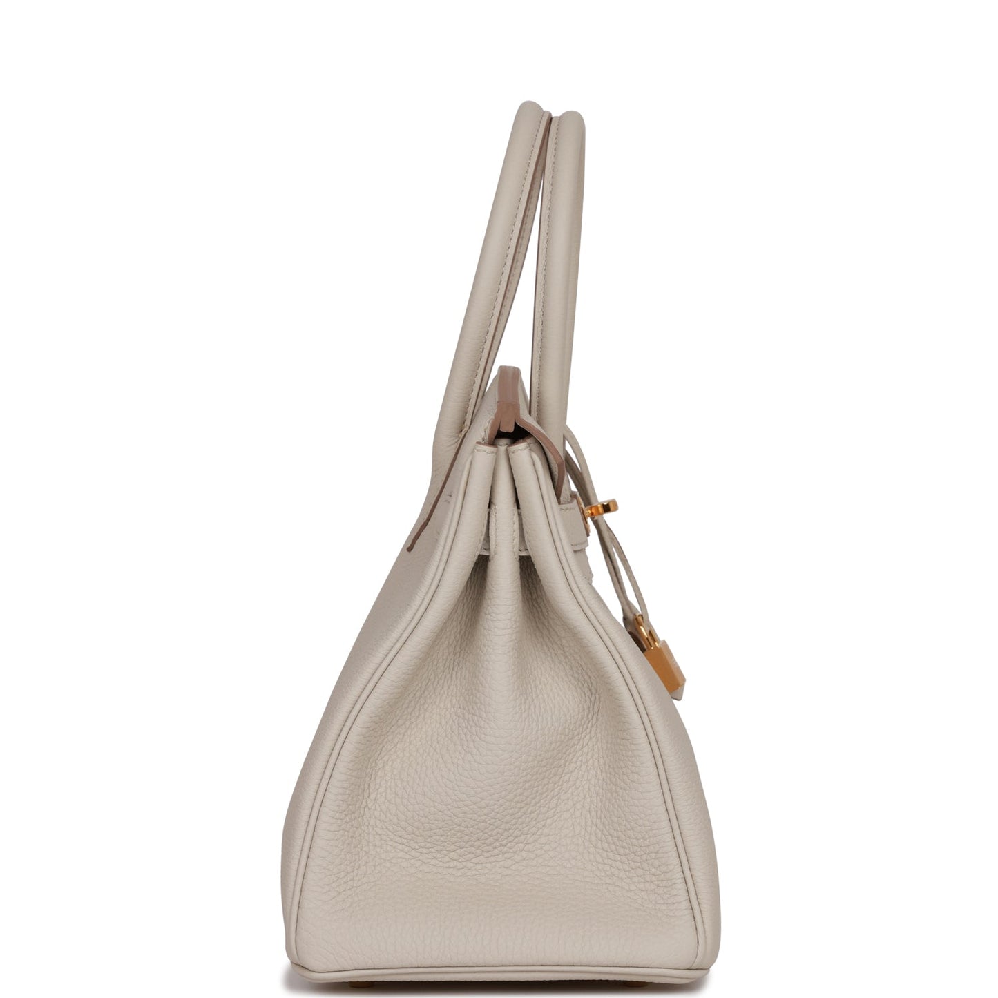 Hermes Birkin Beton Togo Hardware Handbag Gold Travel Bag