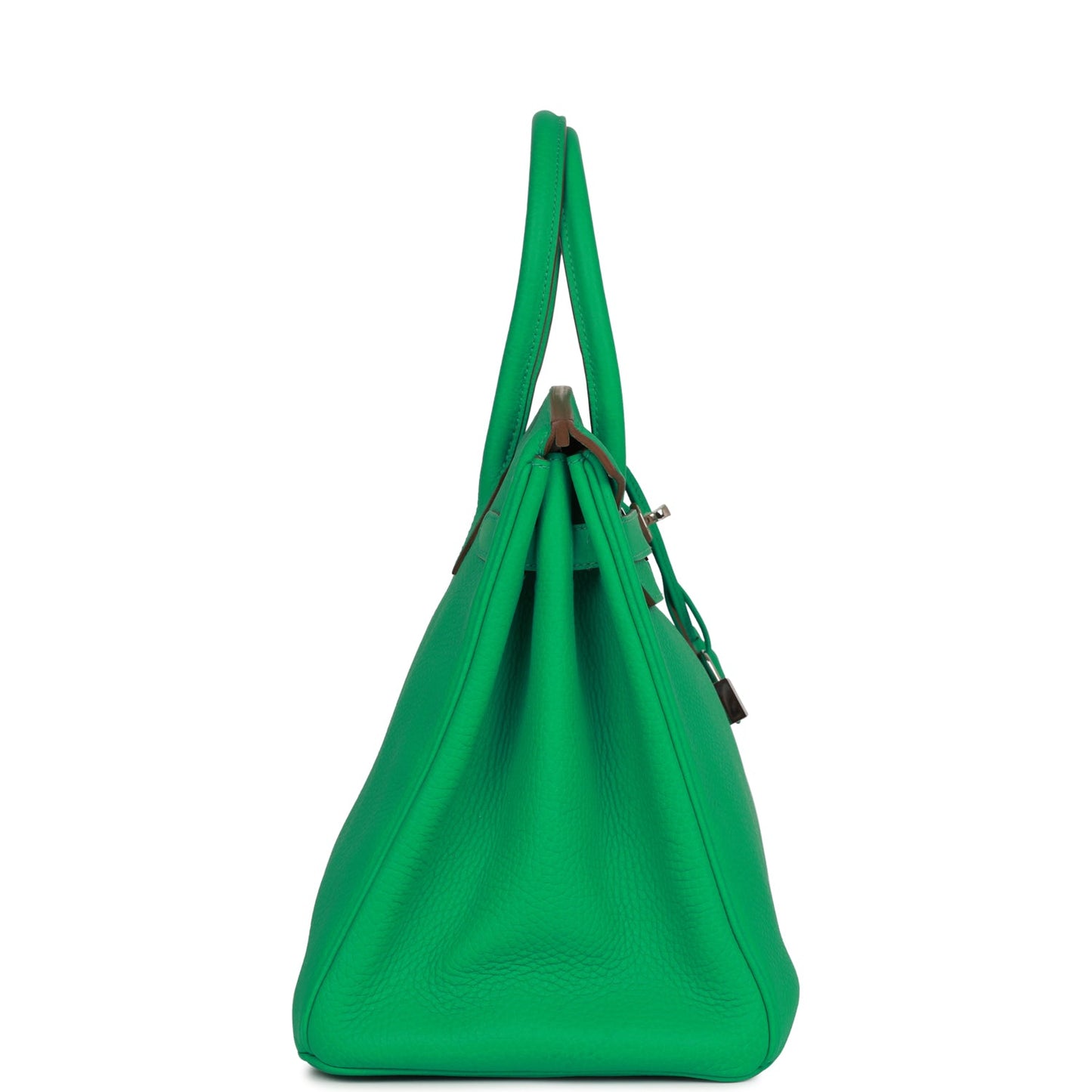 Hermes Birkin Menthe Clemence Palladium Hardware Handbag Travel Bag