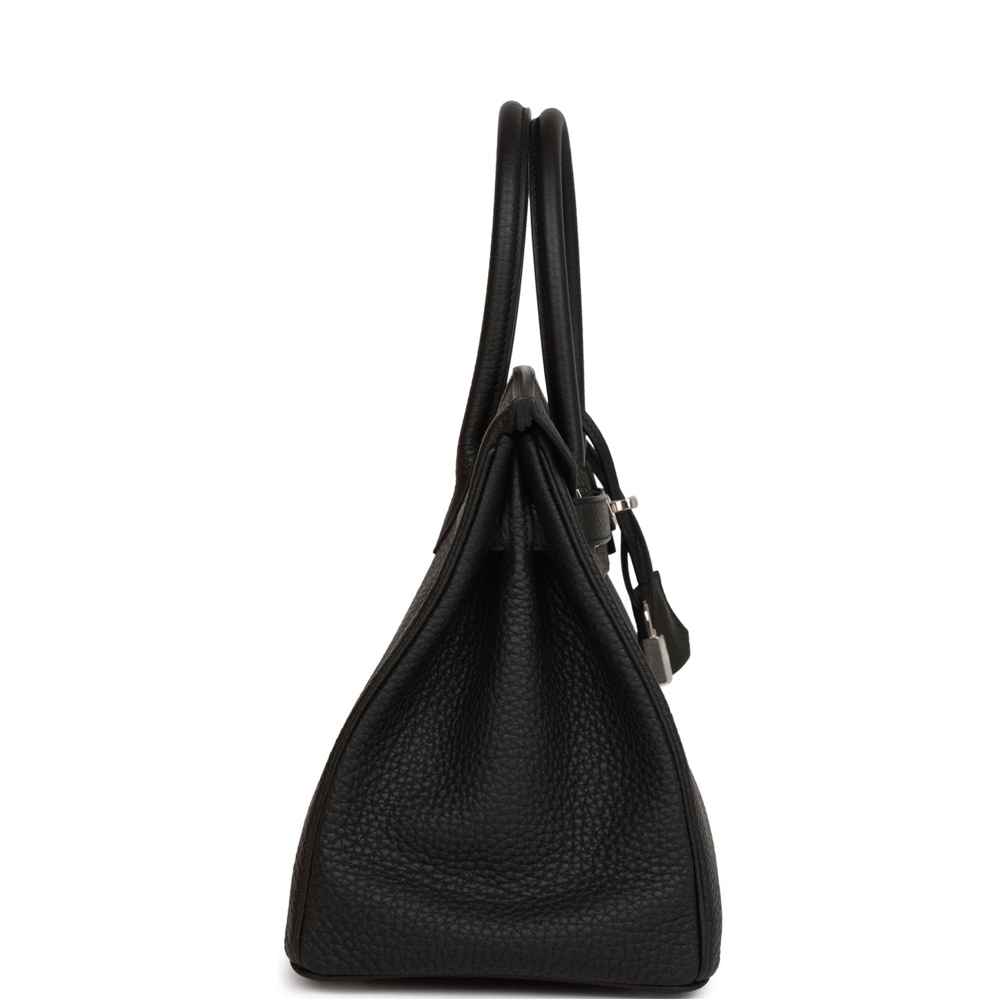 Hermes Birkin Togo Palladium Hardware Handbag Black Travel Bag Hardware 16
