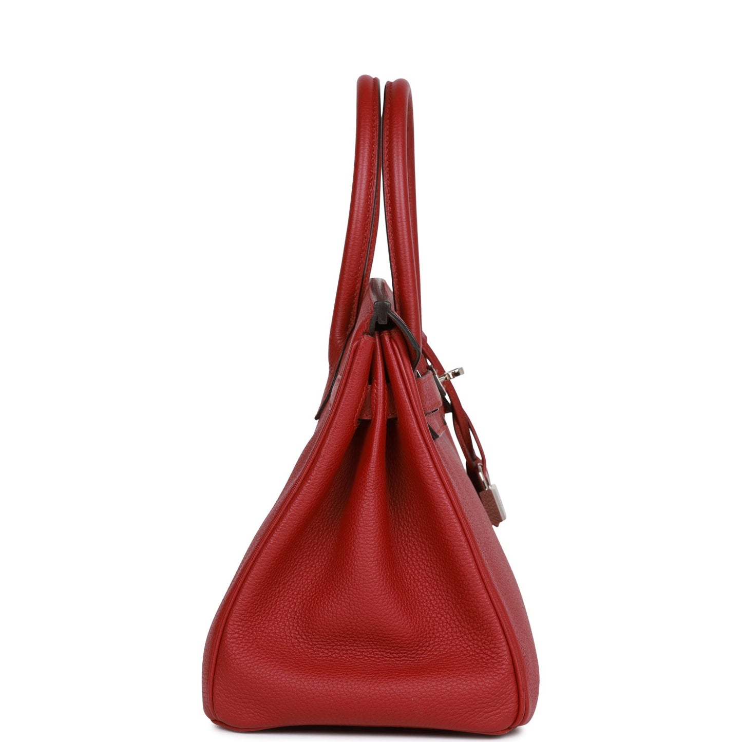 Hermes Birkin Rouge Imperial Togo Palladium Hardware Handbag Travel Bag