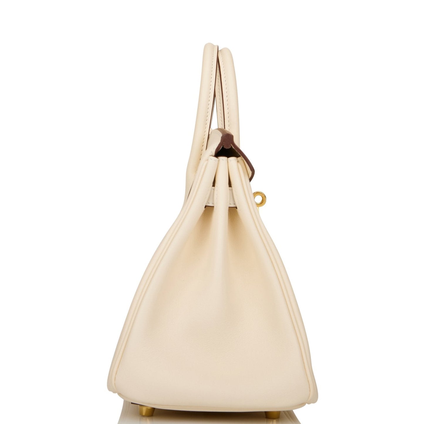 Hermes Birkin Nata Swift Hardware Handbag Gold Travel Bag Gold Hardware