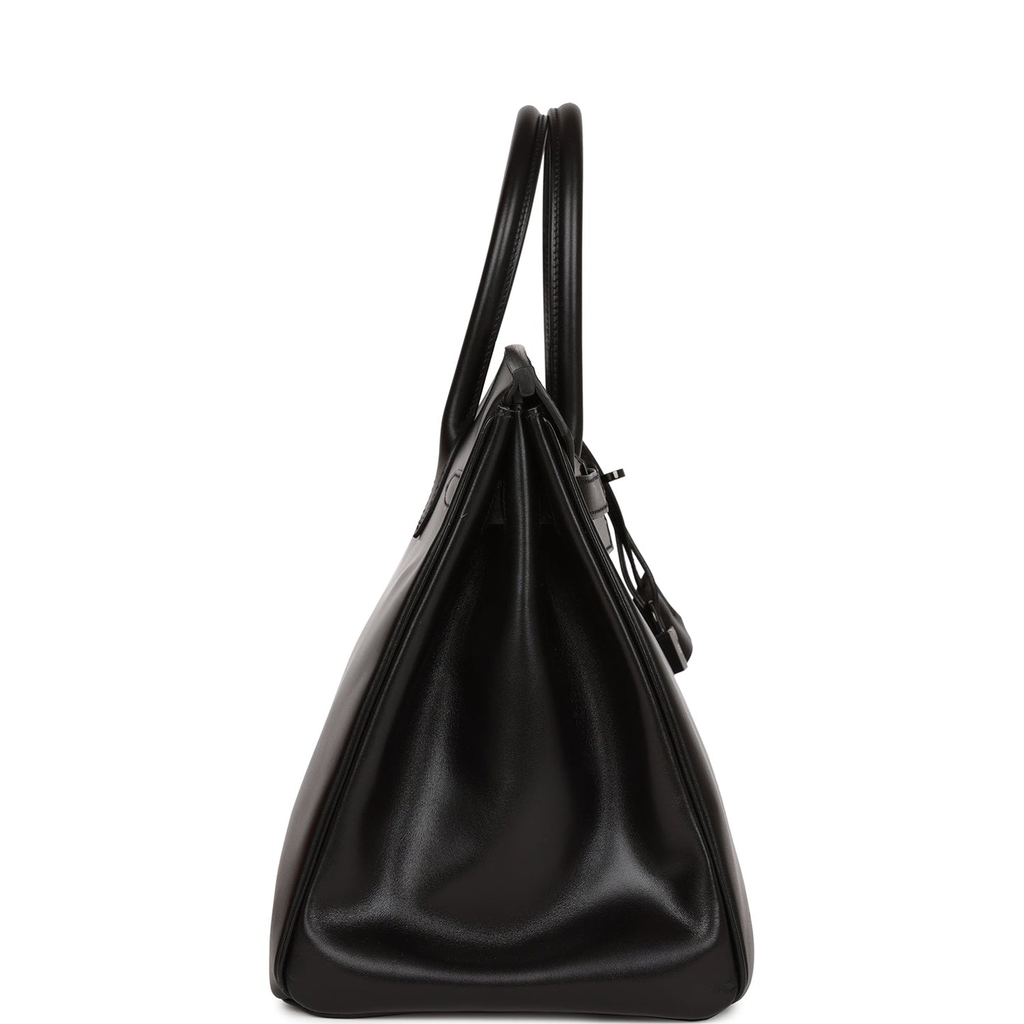 Hermes Birkin So Box Hardware Handbag Black Travel Bag Black Hardware