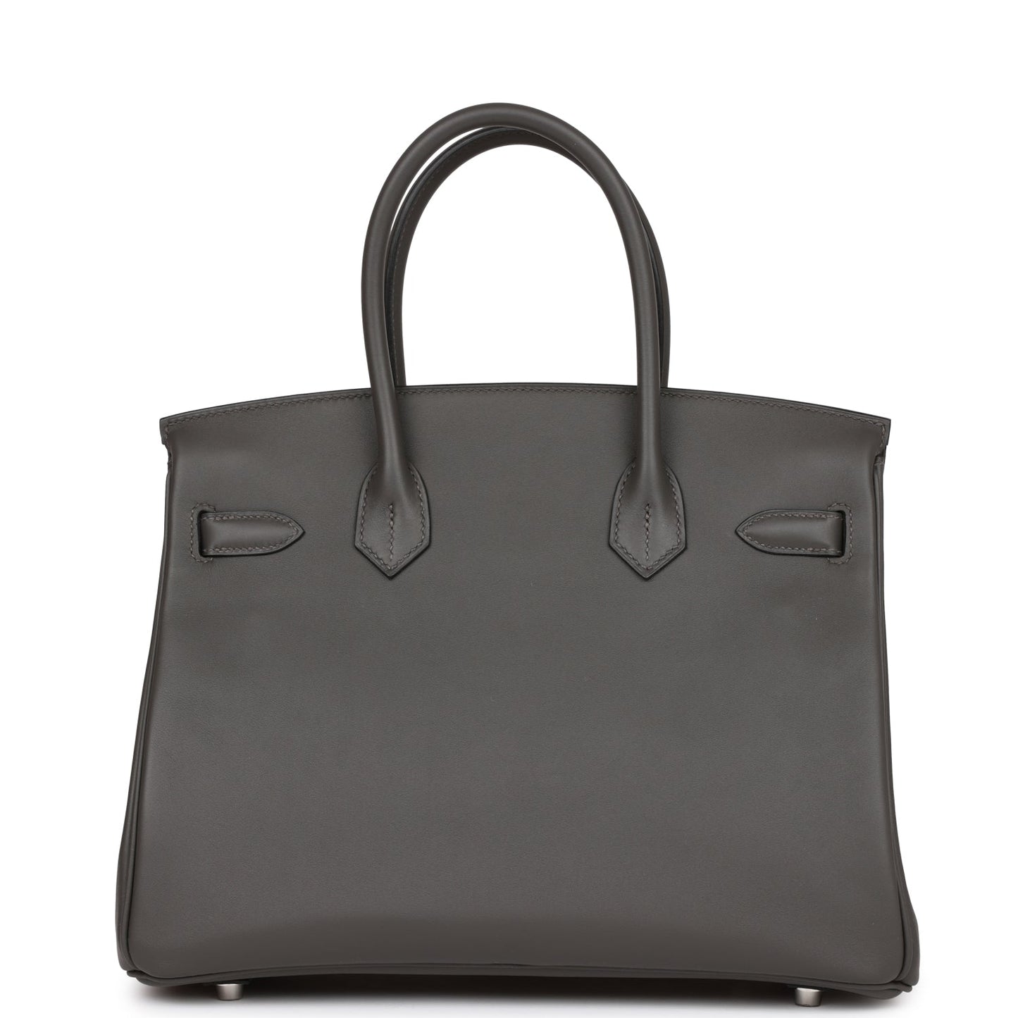 Hermes Birkin Graphite Jonathan Palladium Hardware Handbag Travel Bag