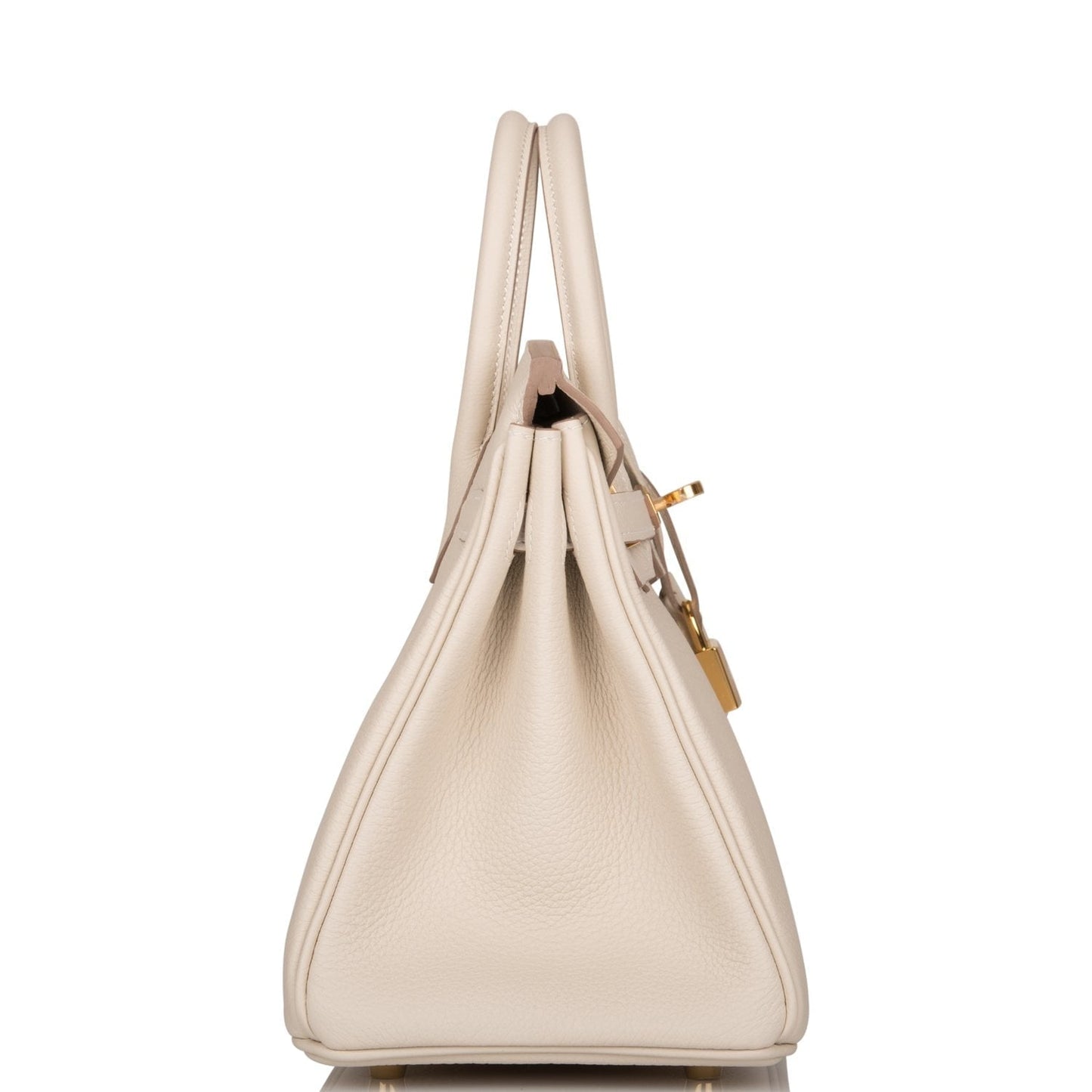Hermes Birkin Craie Togo Hardware Handbag Gold Travel Bag 9