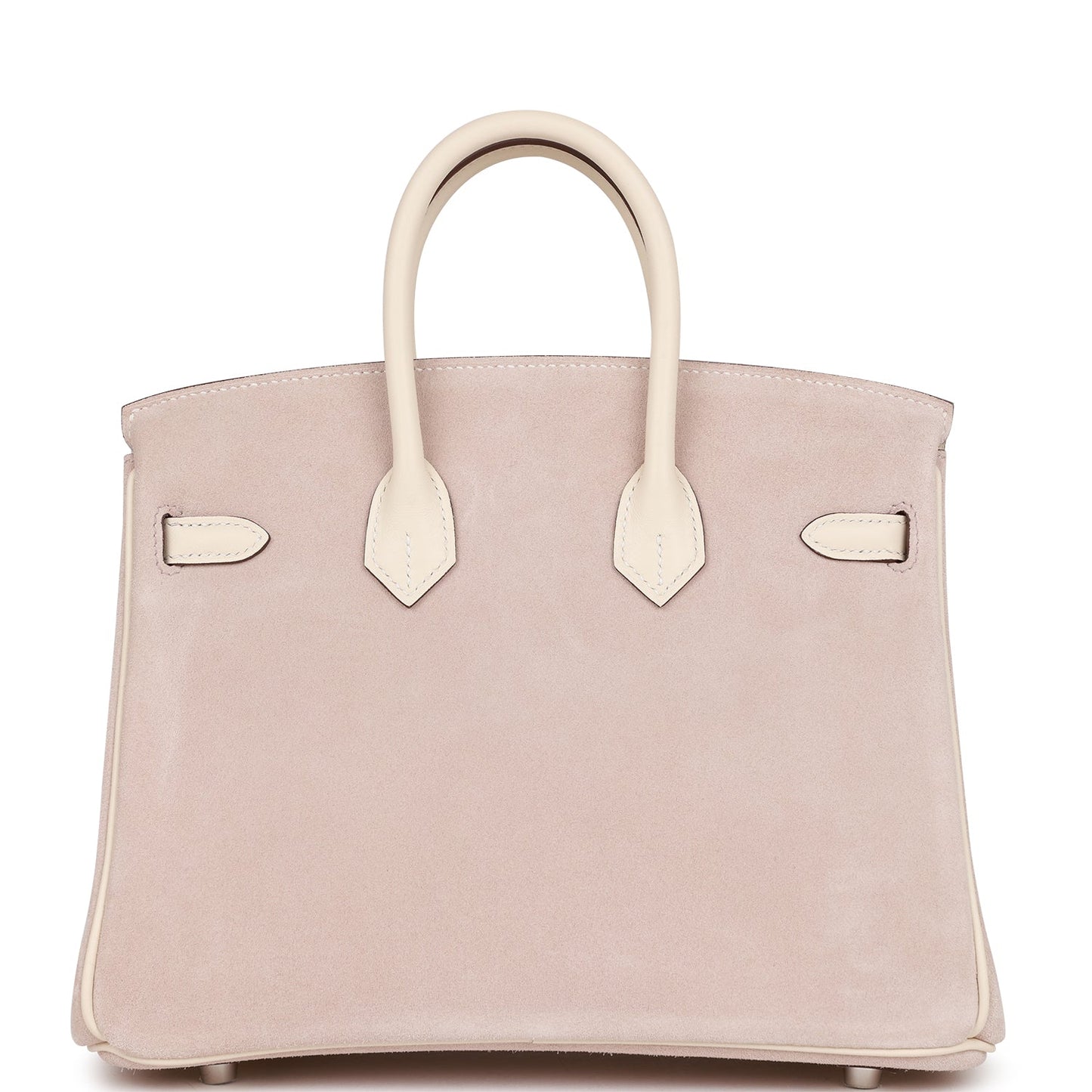 Hermes Birkin Glycine Grizzly And Nata Swift Palladium Hardware Travel Bag