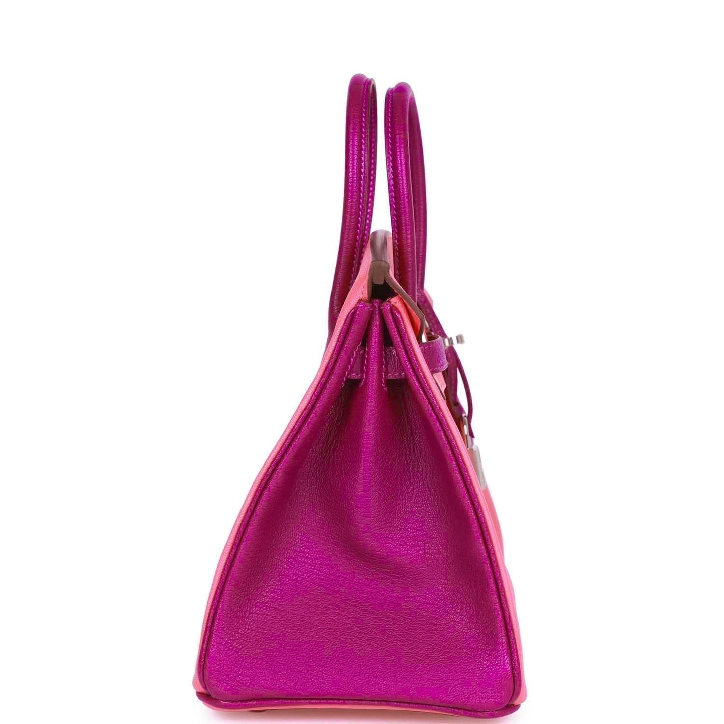 Hermes Special Order Hss Birkin Rose Lipstick And Anemone Travel Bag