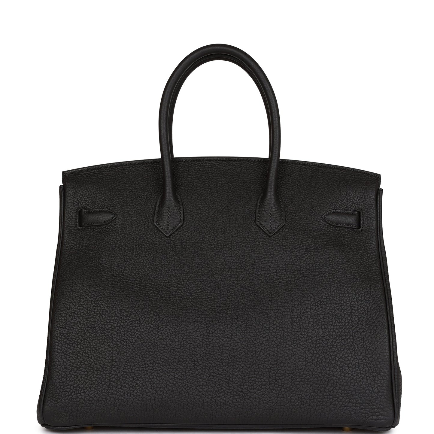 Hermes Birkin Togo Hardware Handbag Black Gold Travel Bag Hardware 16