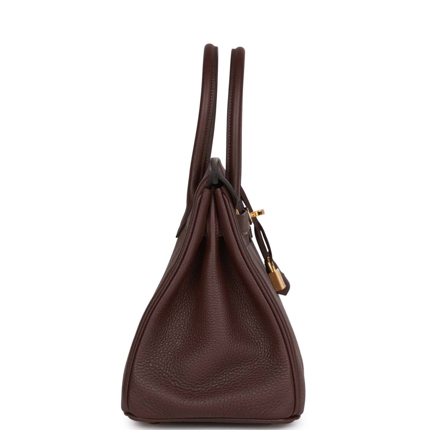 Hermes Birkin Rouge Sellier Togo Hardware Handbag Gold Travel Bag