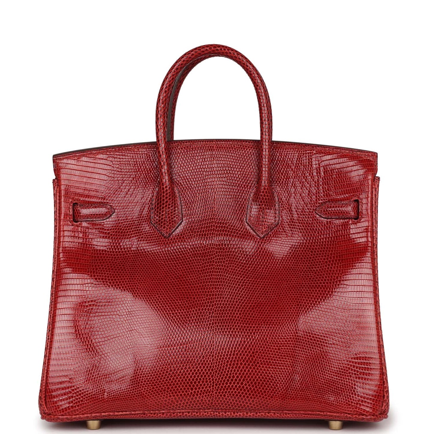 Hermes Top Quality Luxury Birkin Rouge Moyen Salvator Gold Travel Bag