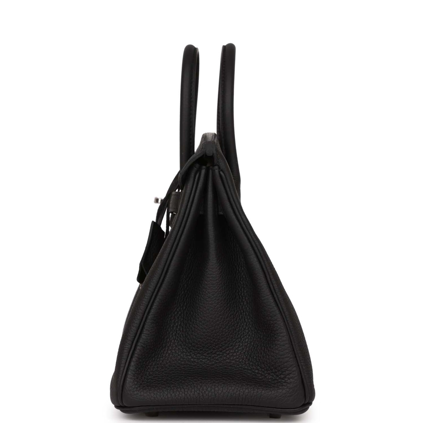 Hermes Birkin Togo Palladium Hardware Handbag Black Travel Bag