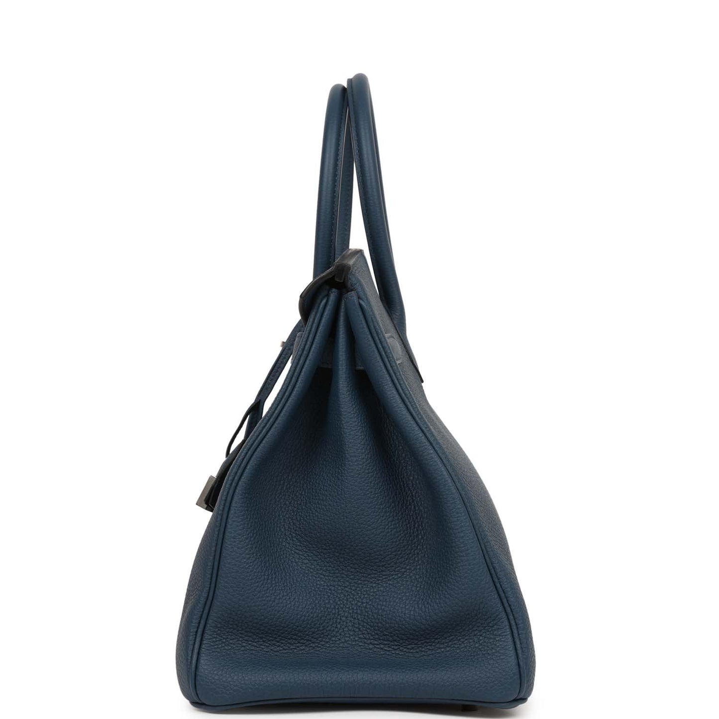 Hermes Birkin Bleu De Prusse Togo Palladium Hardware Travel Bag