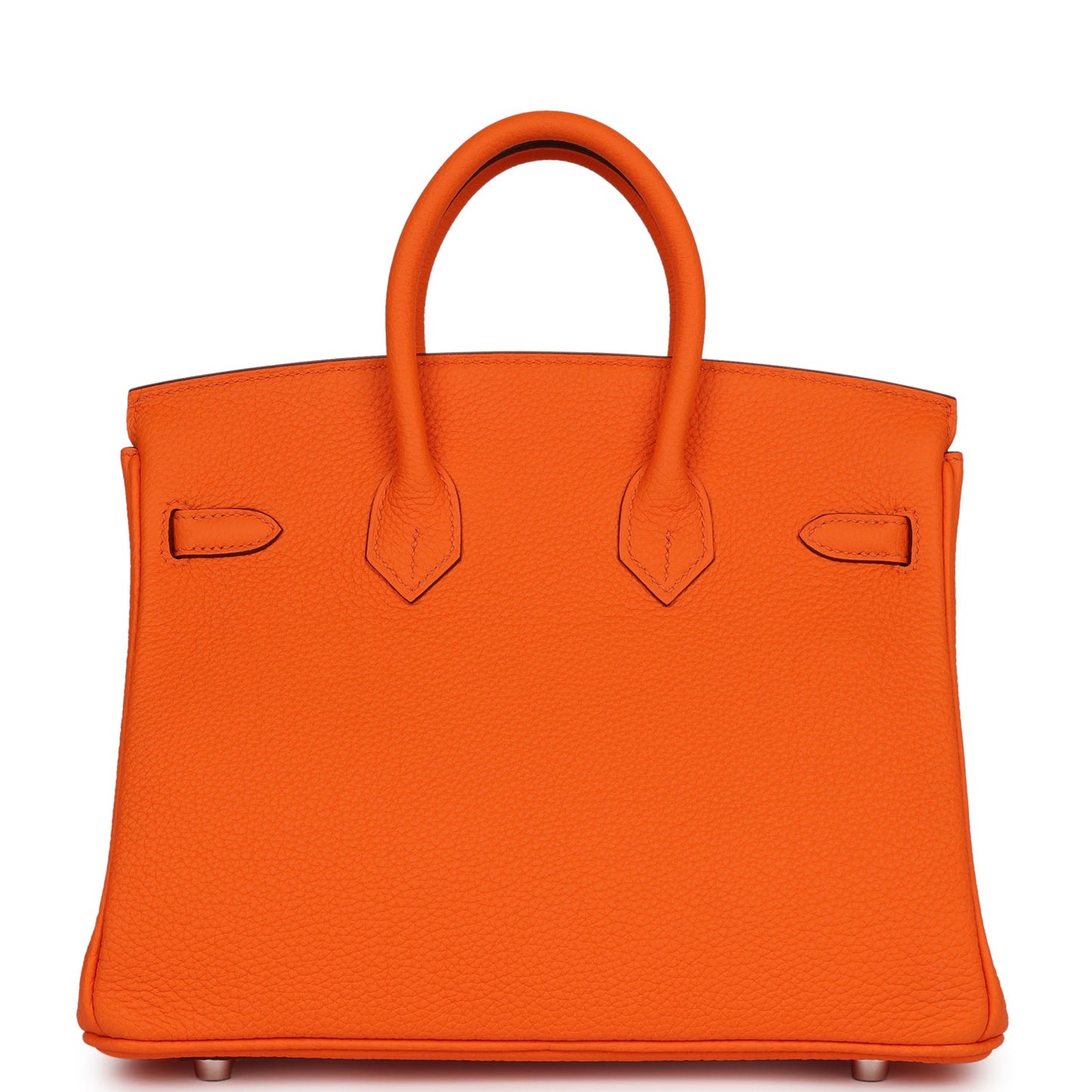 Hermes Birkin Minium Togo Palladium Hardware Handbag Orange Travel Bag Palladium Hardware 1