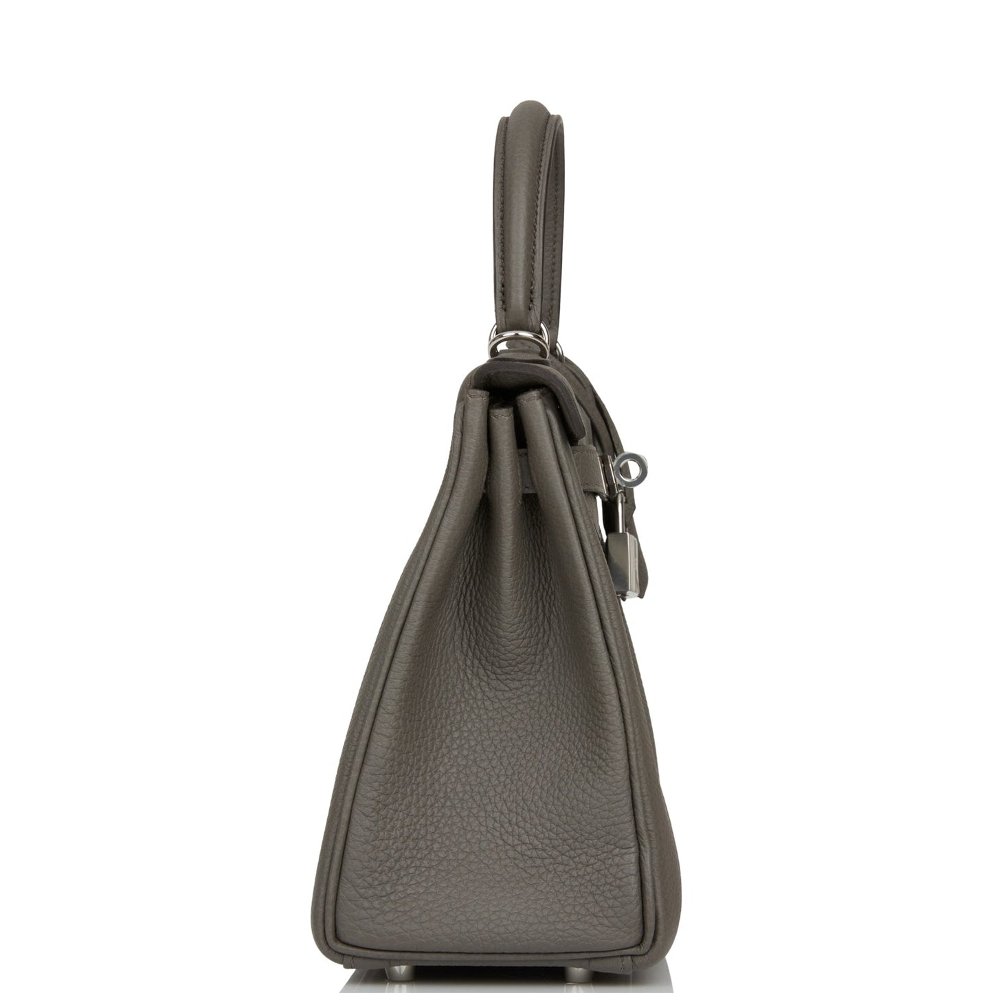 Hermes Kelly Retourne Etain Togo Palladium Hardware Handbag Travel Bag Hardware 1