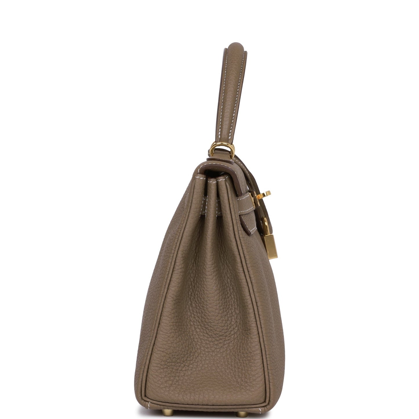 Hermes Kelly Retourne Etoupe Togo Hardware Handbag Gold Travel Bag Gold Hardware