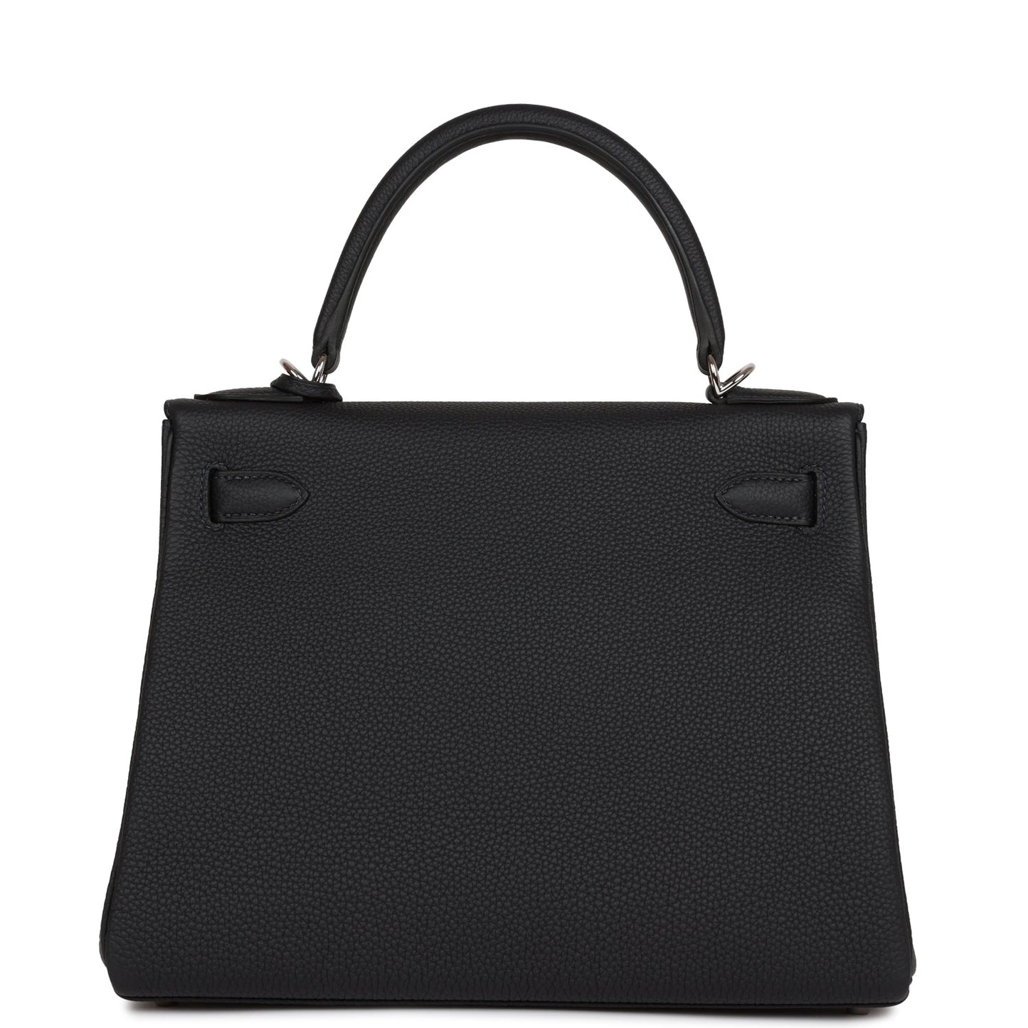 Hermes Kelly Retourne Caban Togo Palladium Hardware Shoulder Bag