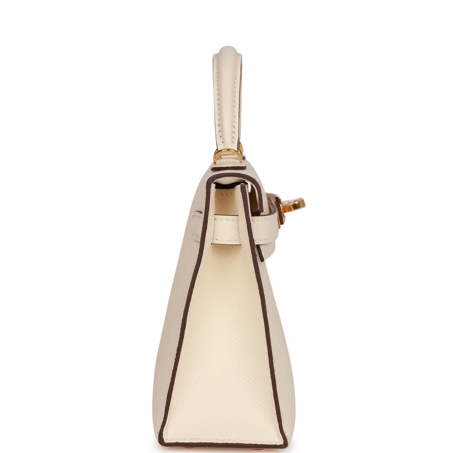 Hermes Kelly Sellier Nata Epsom Hardware Handbag Gold Travel Bag Sellier Gold Hardware