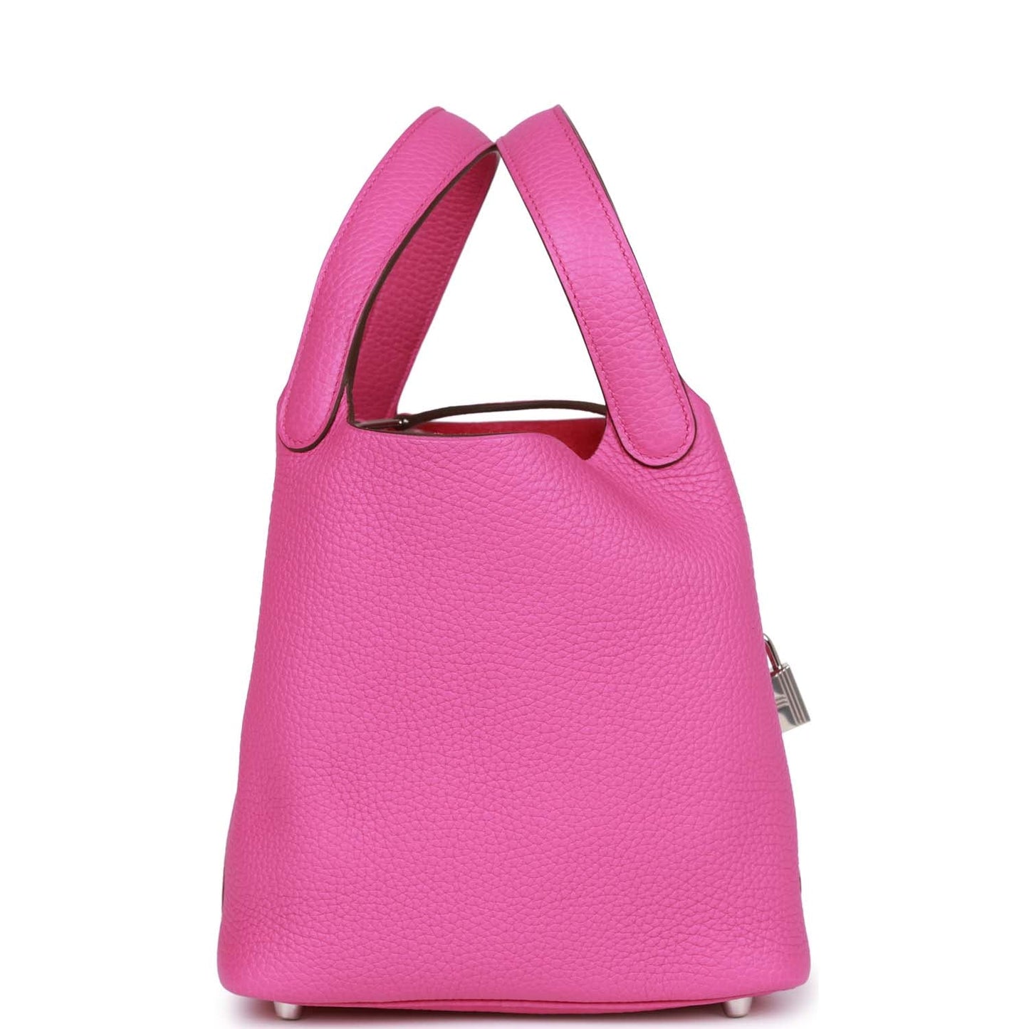 Hermes Picotin Magnolia Clemence Palladium Hardware Handbag Travel Bag