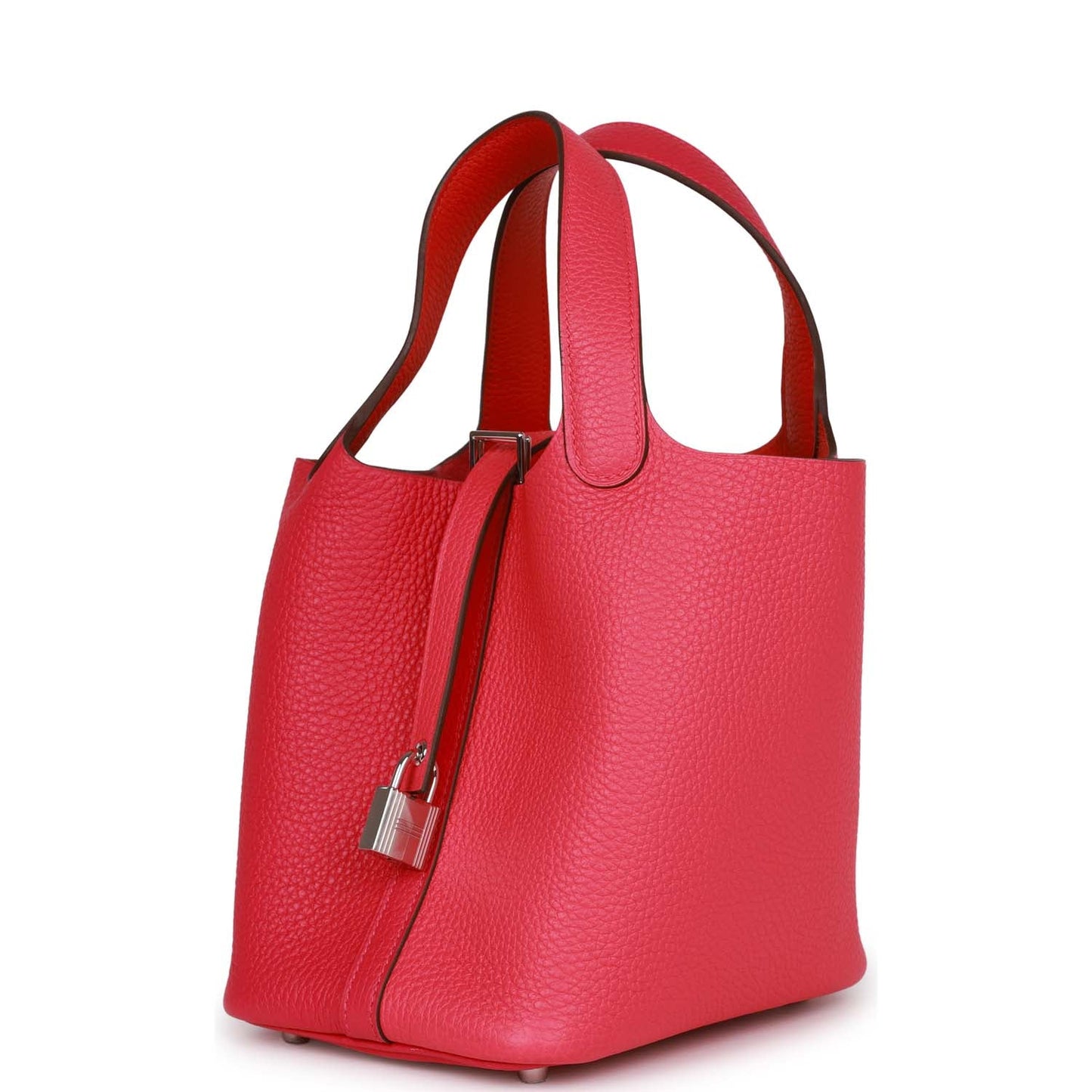 Hermes Picotin Lock Cas Ue Rose Extreme And Travel Bag