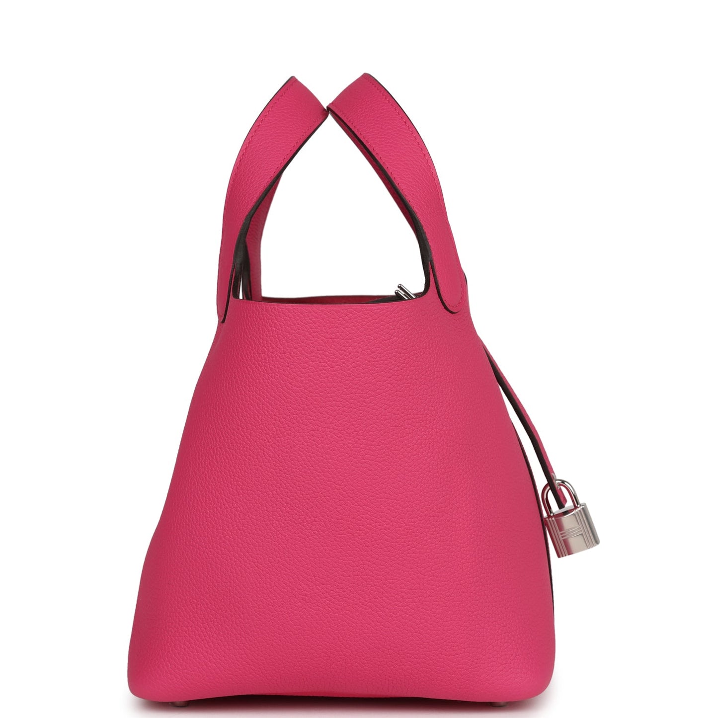 Hermes Picotin Lock Rose Shocking Maurice Palladium Hardware Travel Bag
