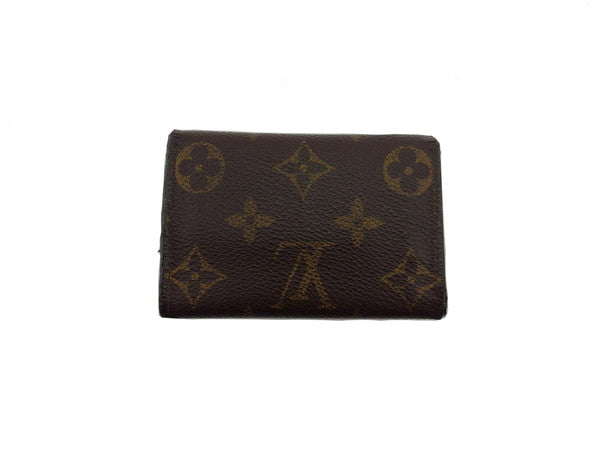 Louis Vuitton Key holder x Brown Beige Gold Key Chain
