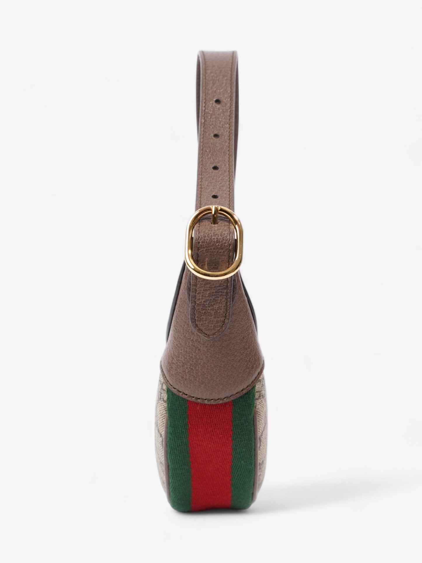 Gucci Ophidia Mini And Ebony Supreme Green And Canvas Beige Shoulder Bag