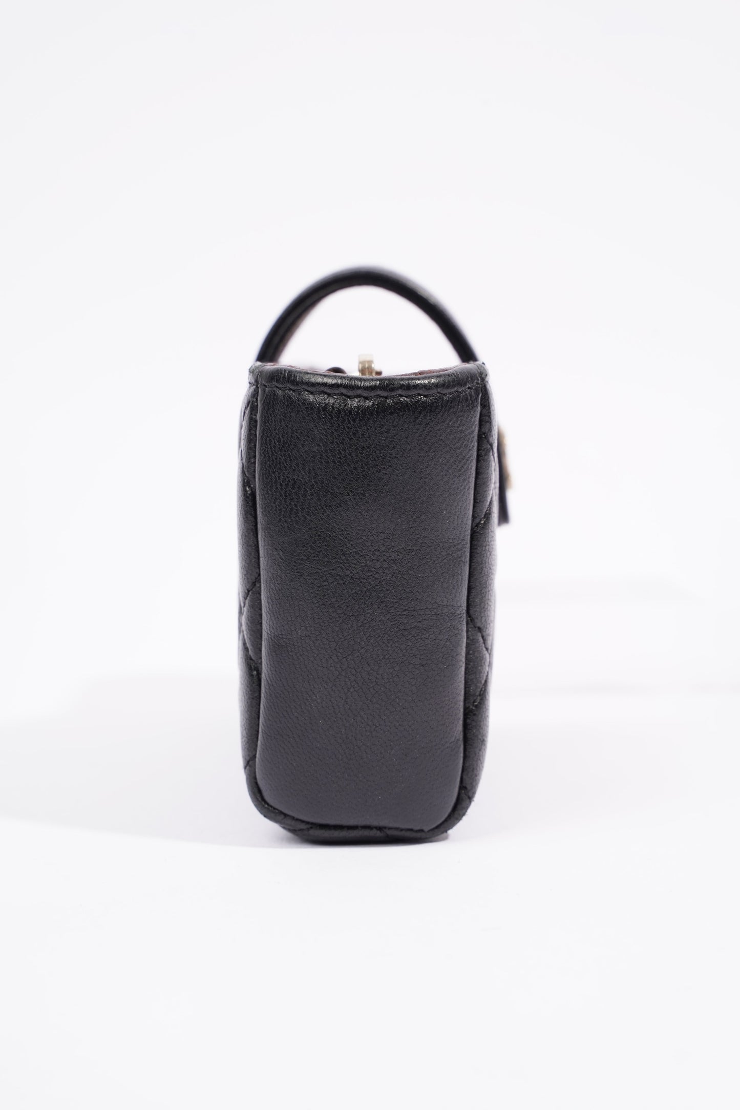 Chanel Zip Wallet Black Lambskin Leather