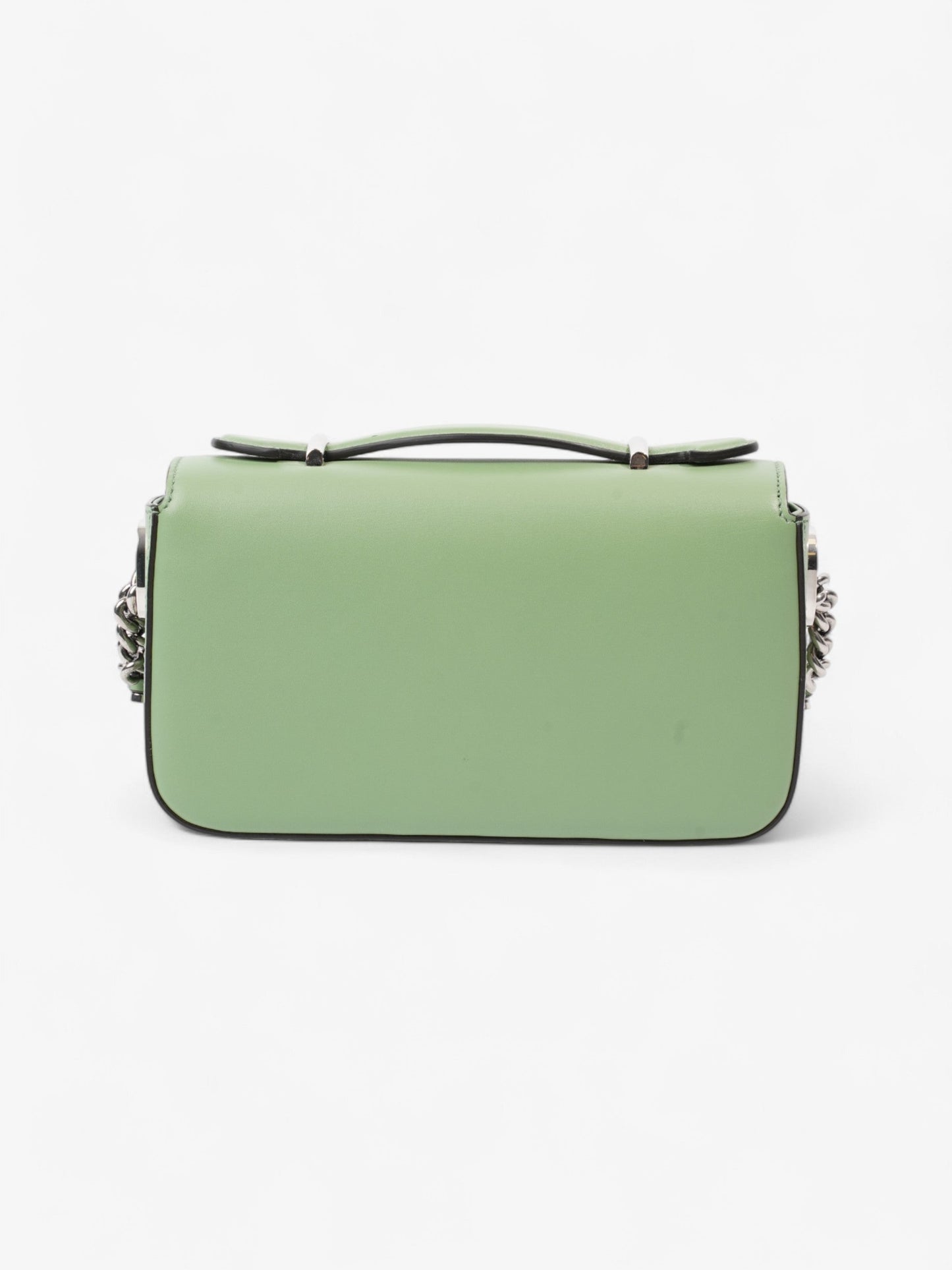 Gucci Shoulder Bag Light Leather Green Crossbody Bag