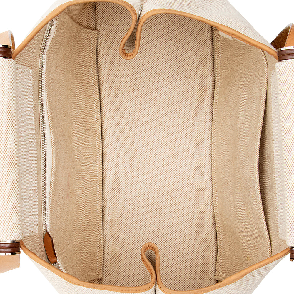 Hermes Luxury Calfskin Cabag Elan Tote Sale (Shf Canvas Tote Bag