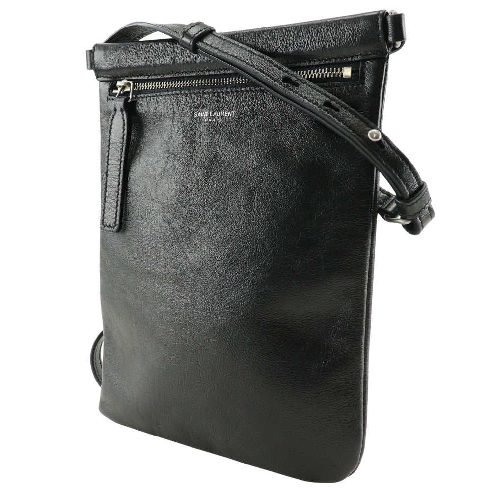 Saint Paris Shoulder Bag 1Ge0E Nero Sacosh Leather Black