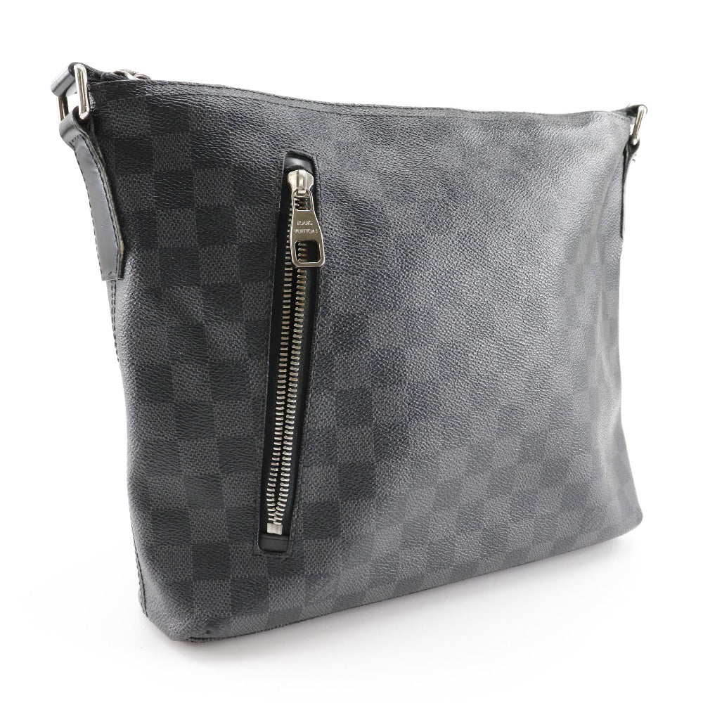 Louis Vuitton N41211 Damier Grafitto Mick PM Canvas Black Shoulder Bag