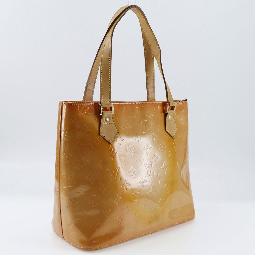 Louis Vuitton M91302 Vernis Houston Monogram Pink Tote Bag