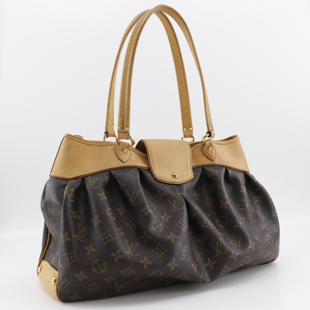 Louis Vuitton M45714 Boesi MM Monogram Canvas Brown Tote Bag
