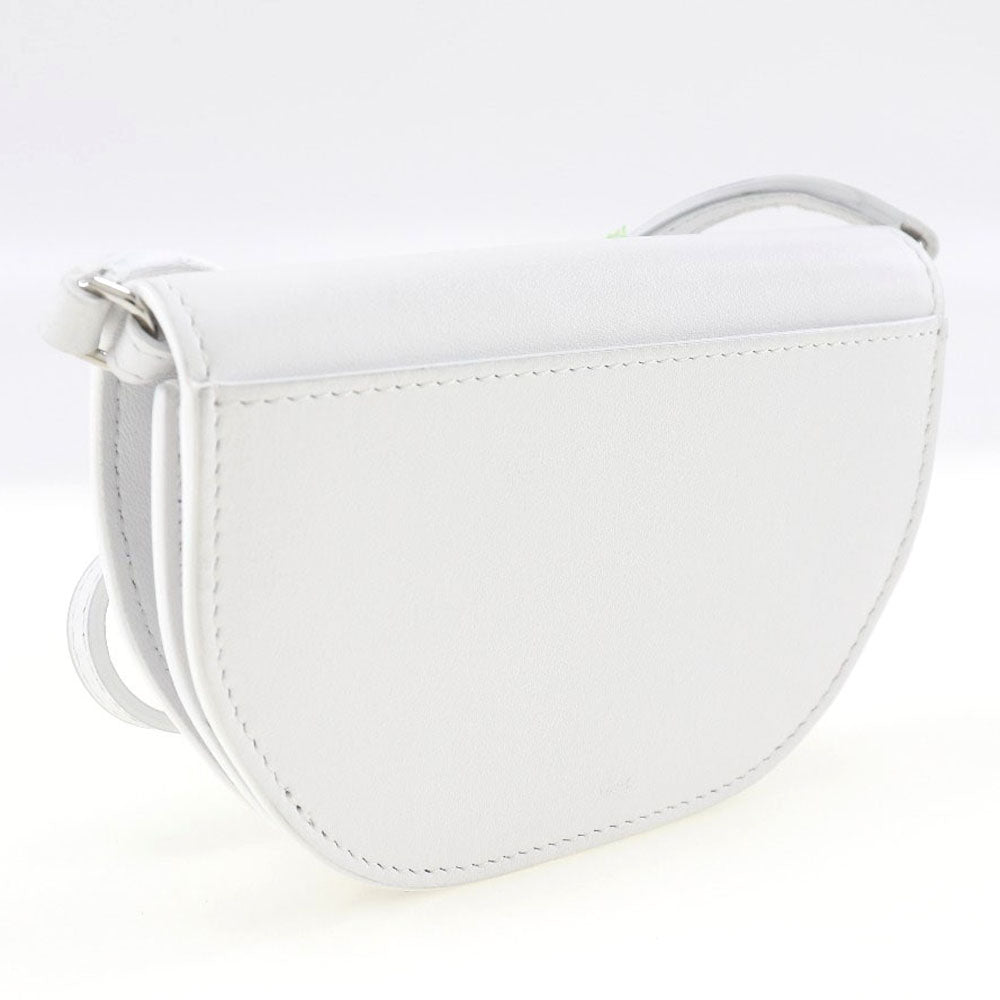 Burberry Shoulder Bag Olympia Shoulder Women Leather White Mini