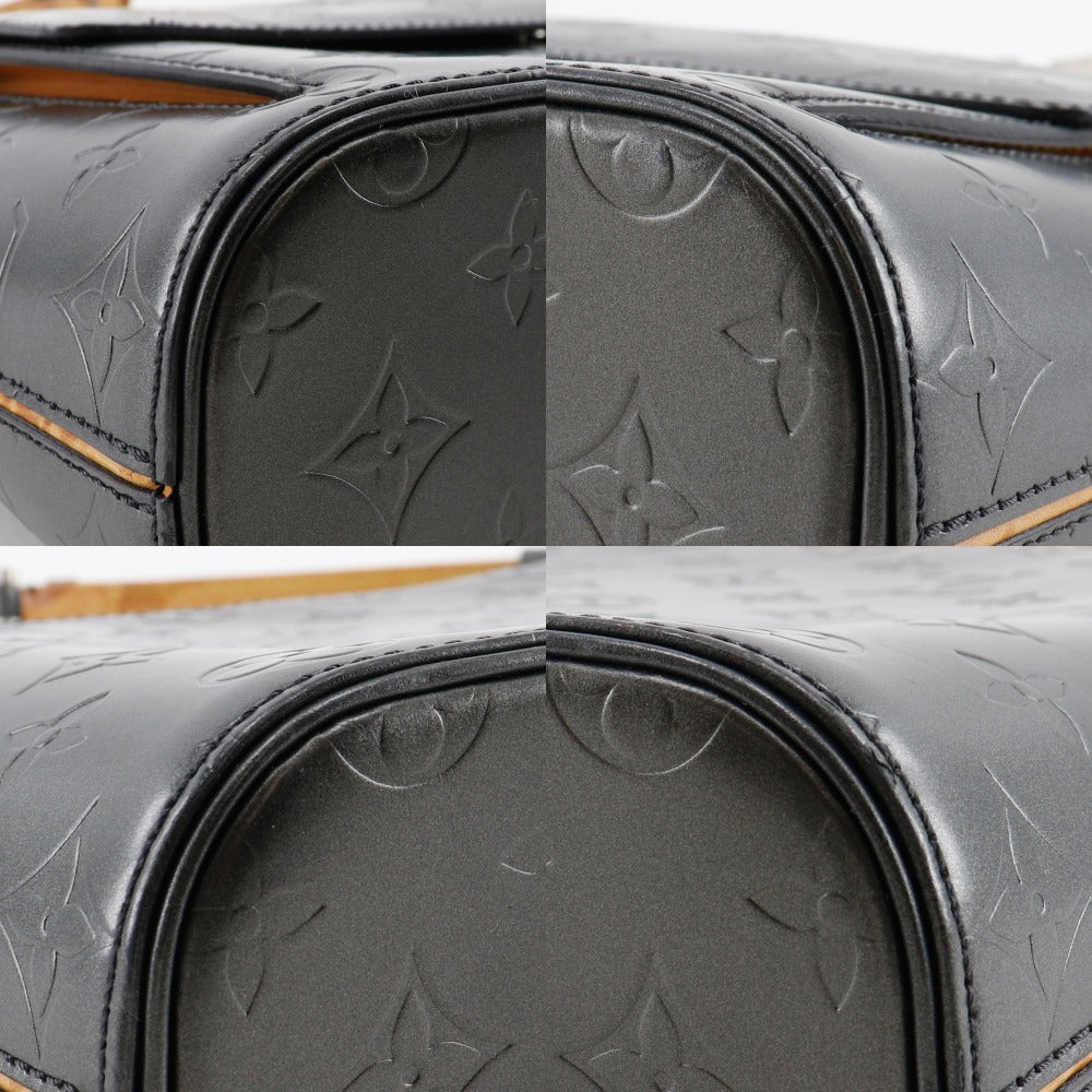 Louis Vuitton M55122 mat Alston Monogram Black Shoulder Bag