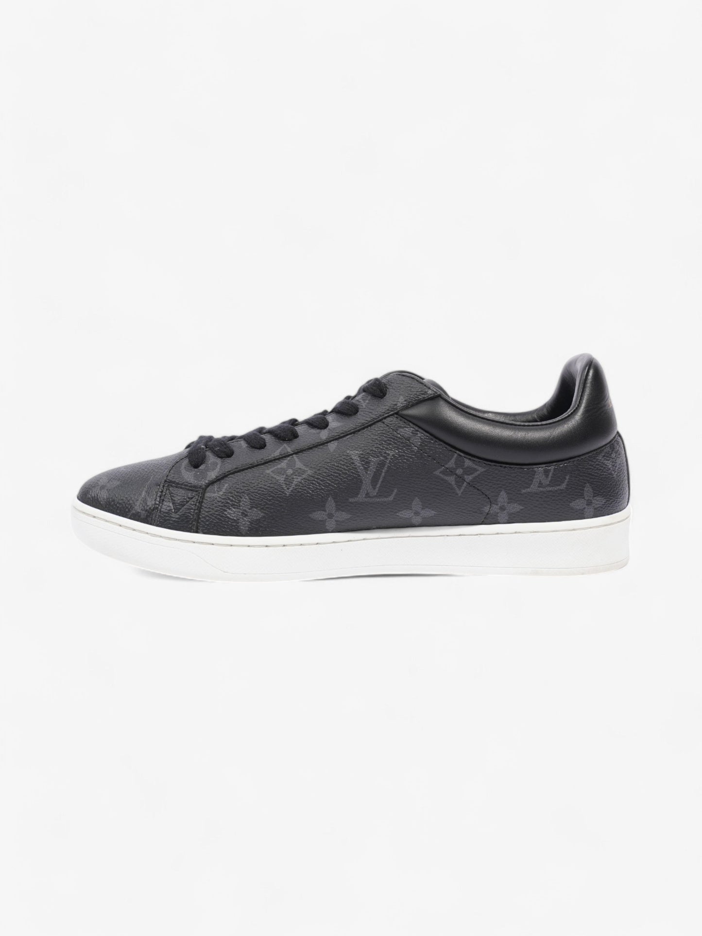 Louis Vuitton Luxembourg Sneaker EU 40.5 UK Leather Black Grey Shoes