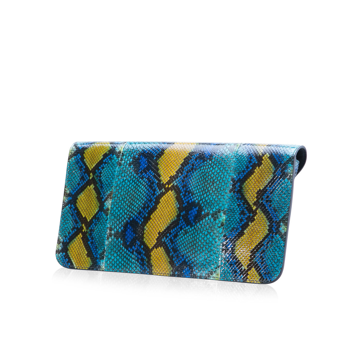 Gucci Bright Bit Python Clutch Clutch Bag