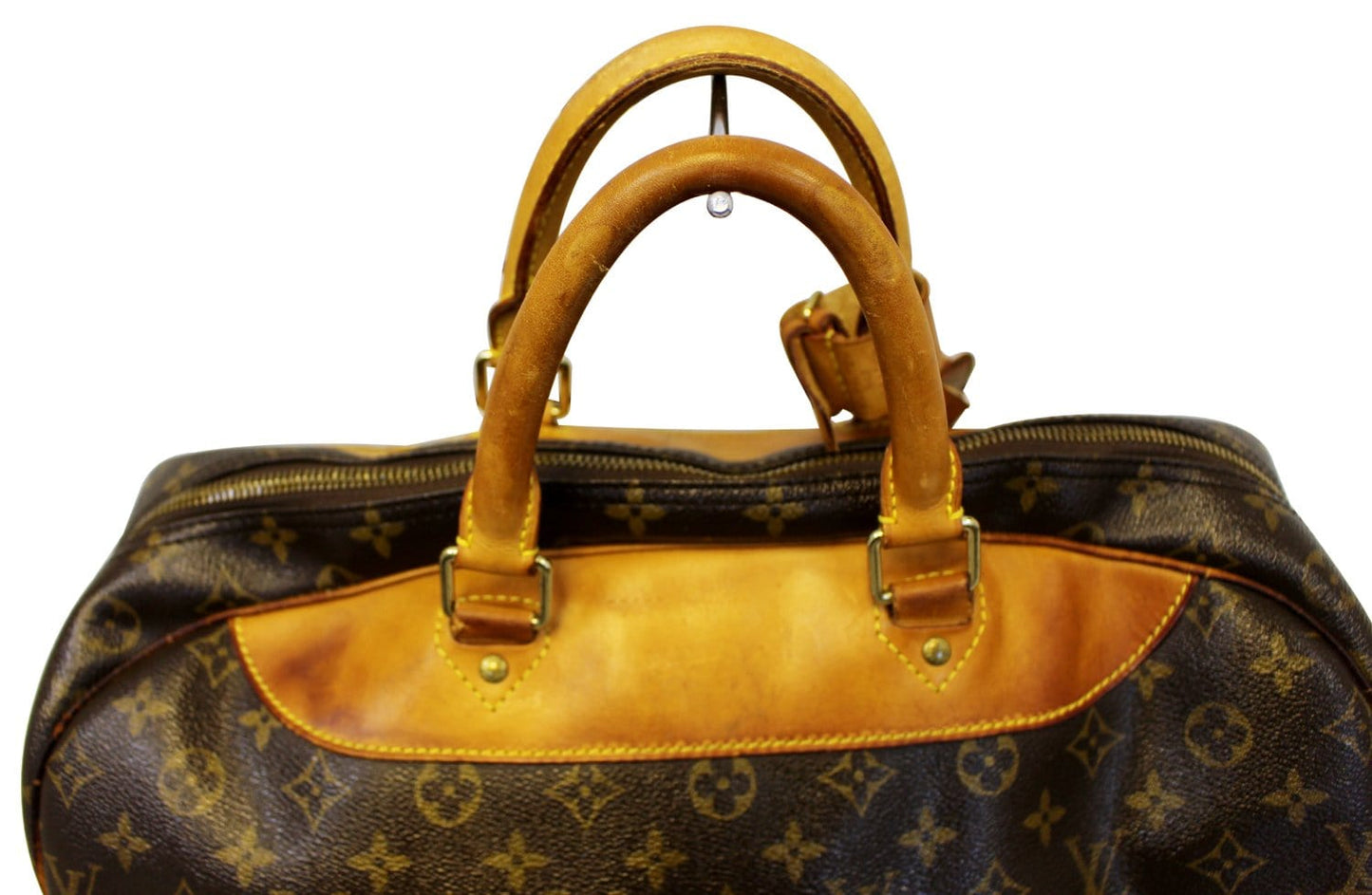 Louis Evasion Boston Travel Bag Monogram Brown