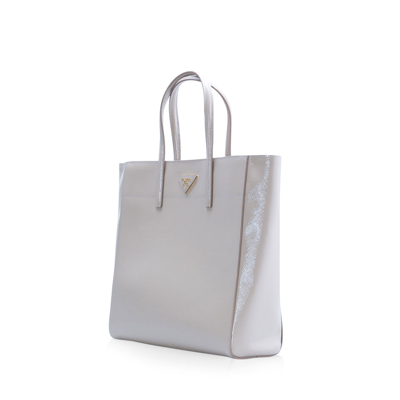 Prada Way Vernice Briefcase Tote Bag Saffiano