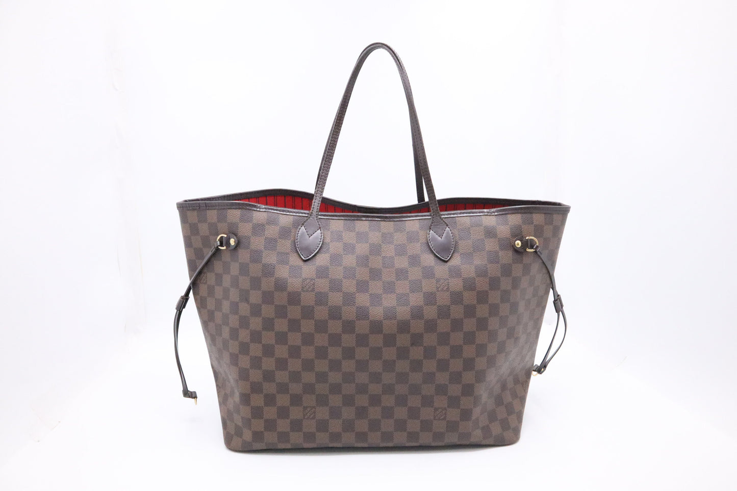 Louis Vuitton Neverfull GM Ebene Damier Canvas Tote Bag