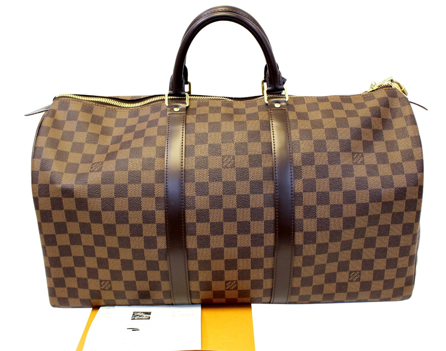 Louis Damier Ebene Keepall Travel Bag