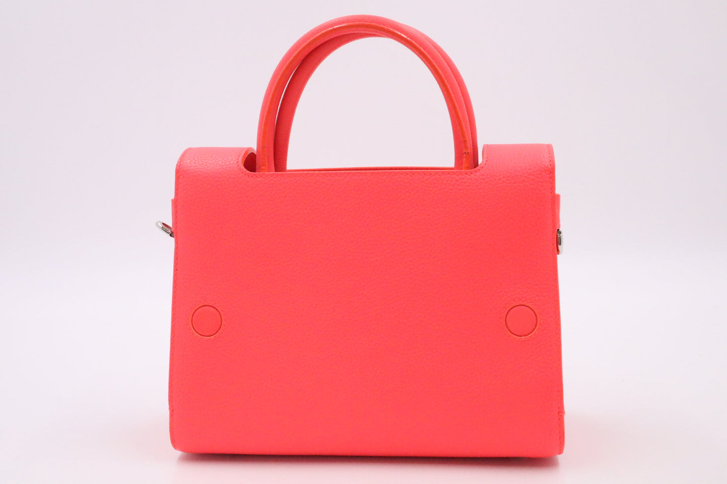 Dior ever Way Bag In Neon Leather Pink Travel Bag