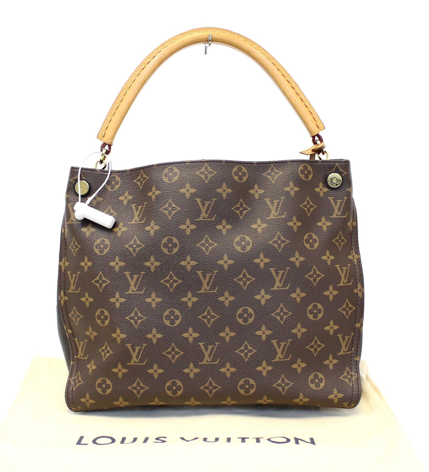 Louis Gaïa Shoulder Bag Canvas Monogram