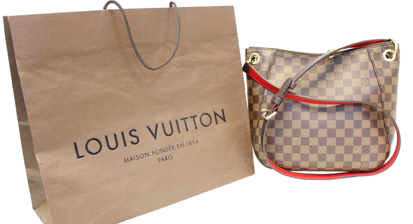 Louis Damier Ebene South Bank Besace Crossbody Crossbody Bag